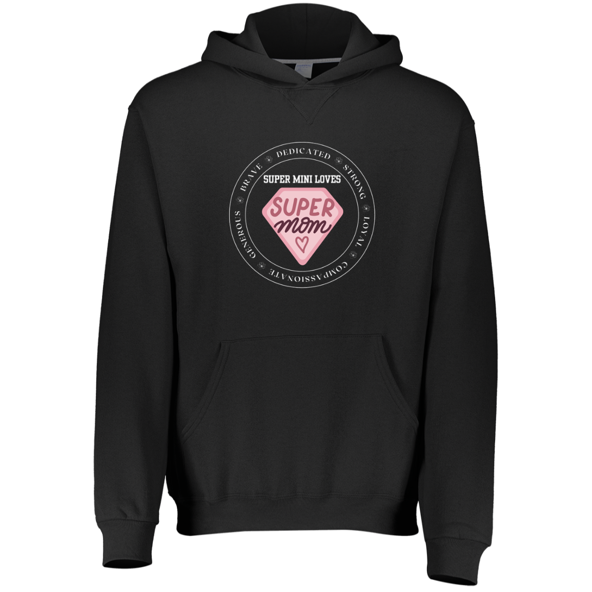 Supermom - mini Youth Dri-Power Fleece Hoodie
