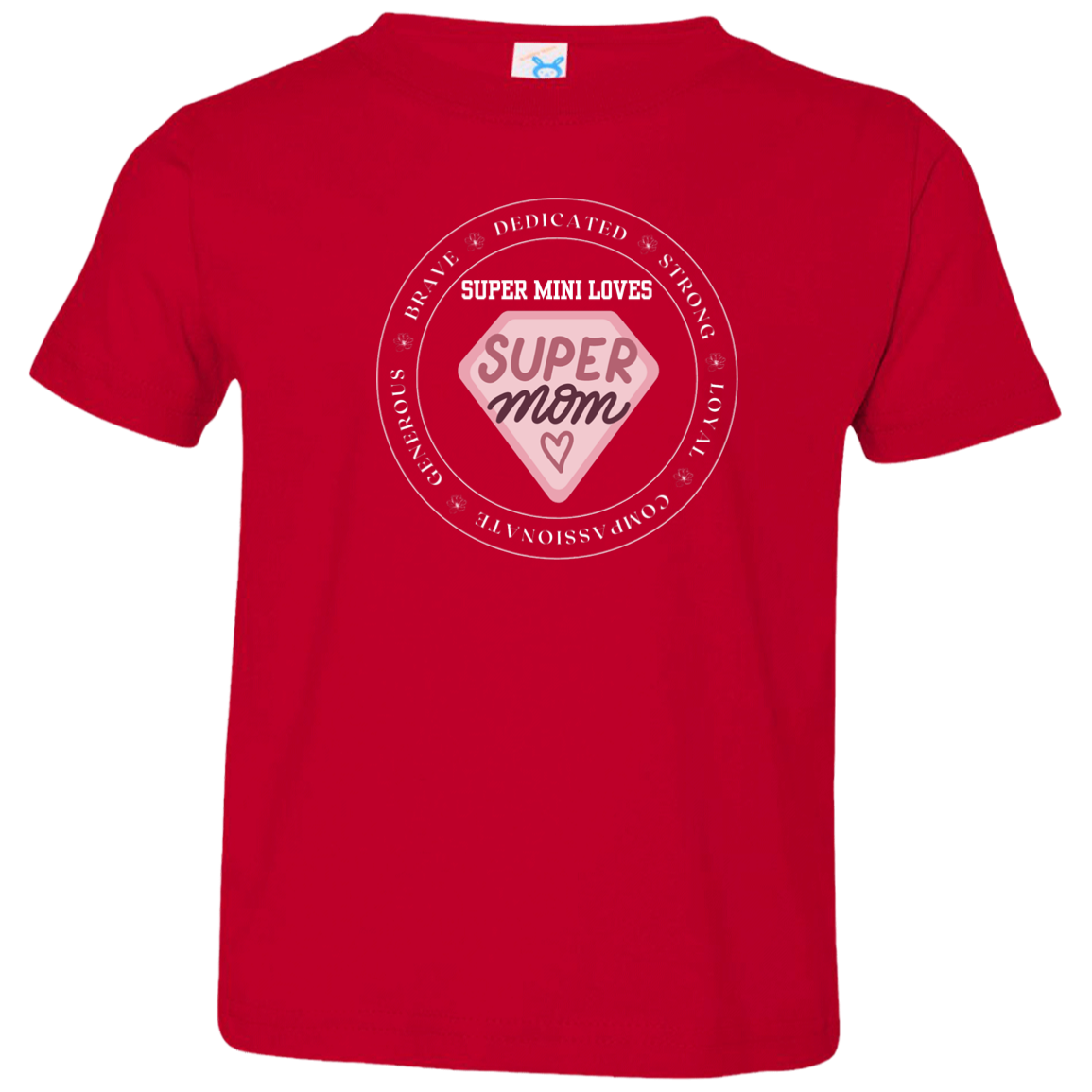 Supermom - mini Toddler Jersey T-Shirt