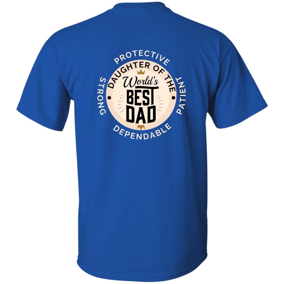 Daughter of World's Best Dad Crown Youth Apparel