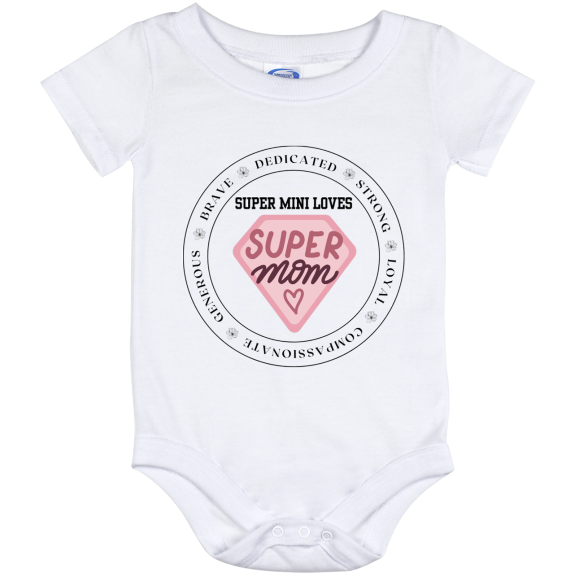Supermom - mini onesie