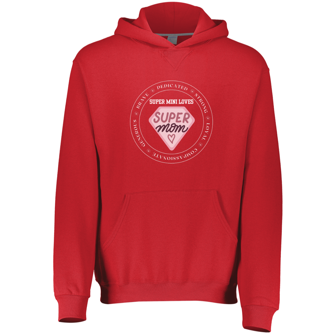 Supermom - mini Youth Dri-Power Fleece Hoodie