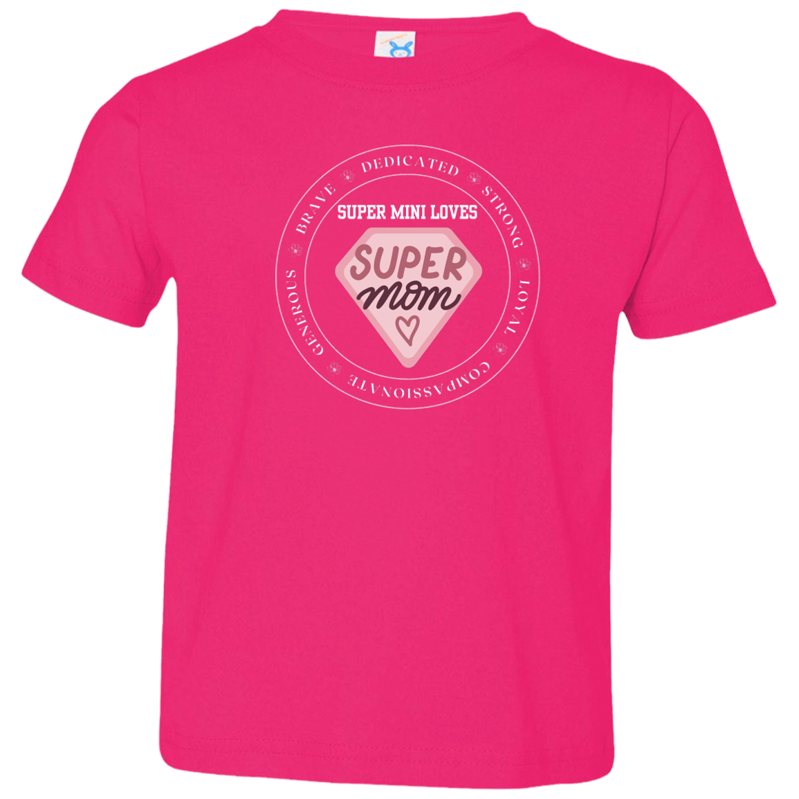 Supermom - mini Toddler Jersey T-Shirt