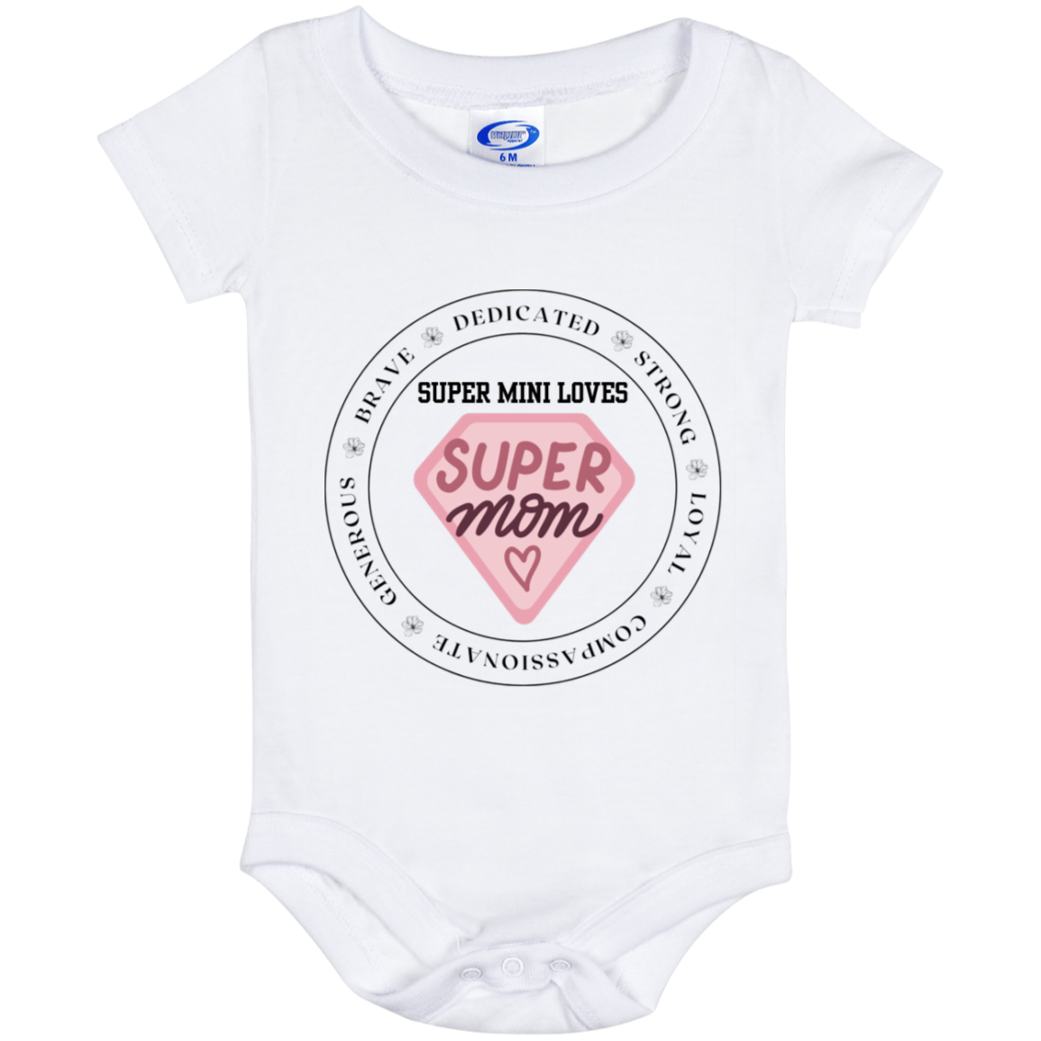 Supermom - mini onesie