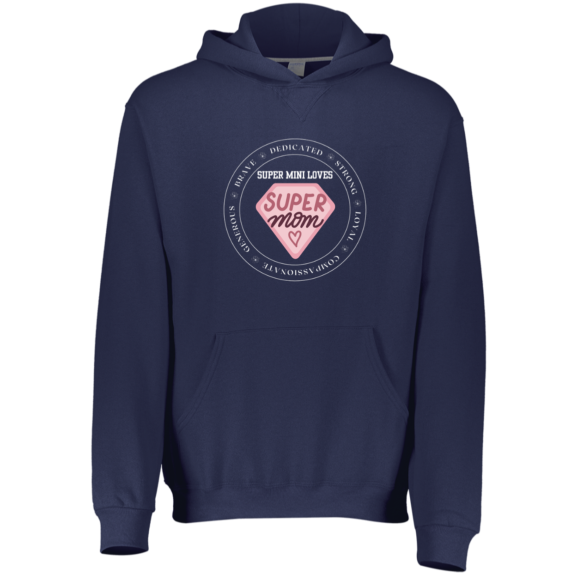 Supermom - mini Youth Dri-Power Fleece Hoodie