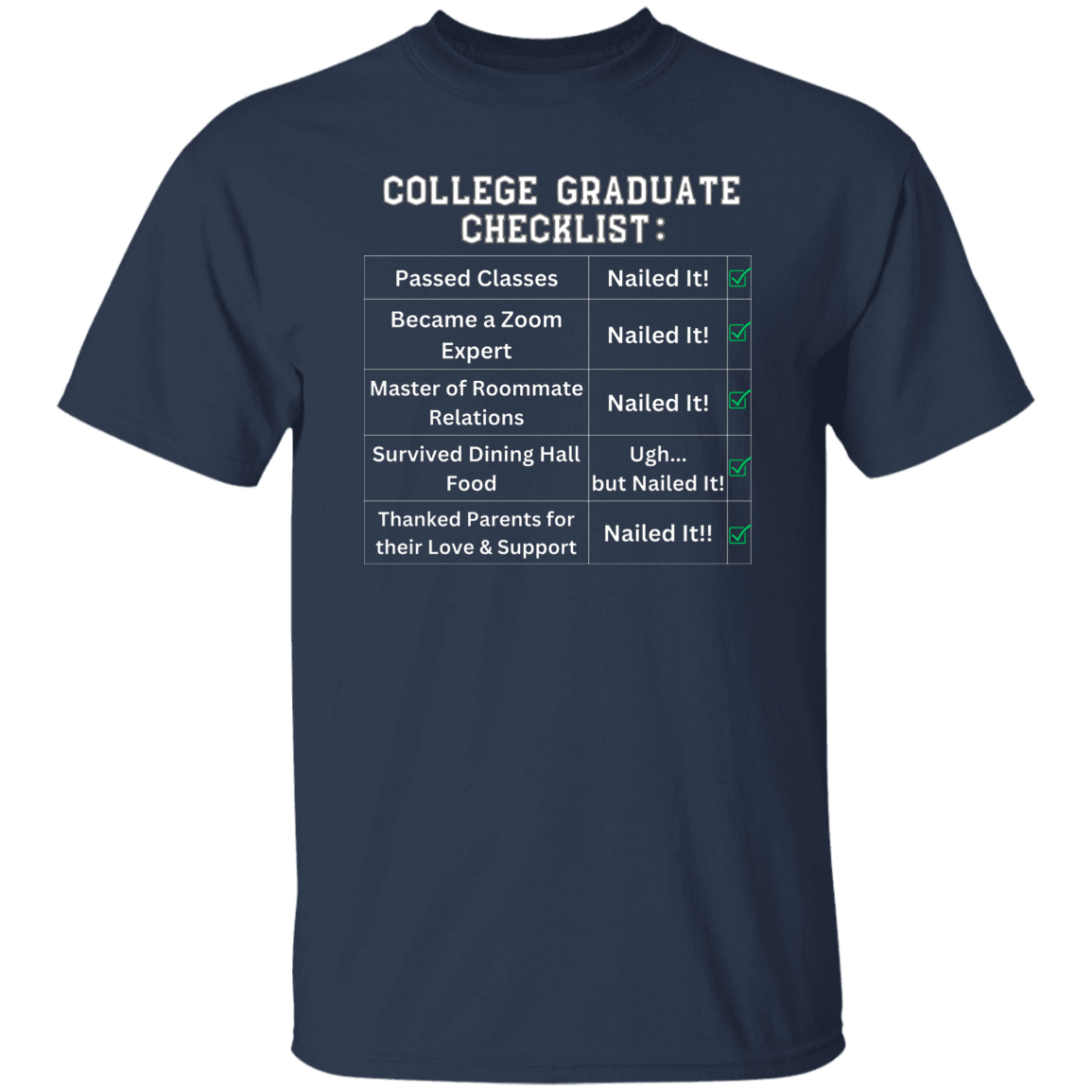 College Graduate Checklist