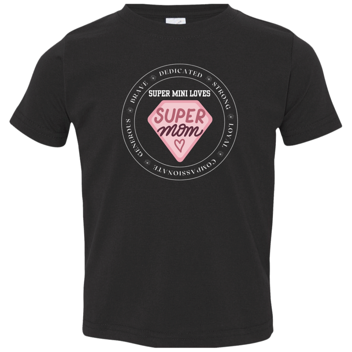 Supermom - mini Toddler Jersey T-Shirt