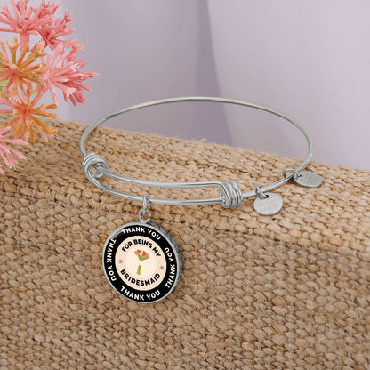Thank You for Being My Bridesmaid Luxury Bangle