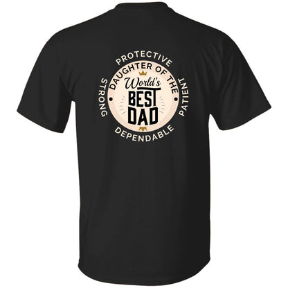 Daughter of World's Best Dad Crown Youth Apparel