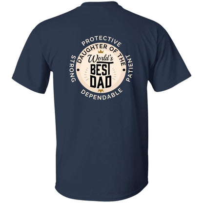 Daughter of World's Best Dad Crown Youth Apparel