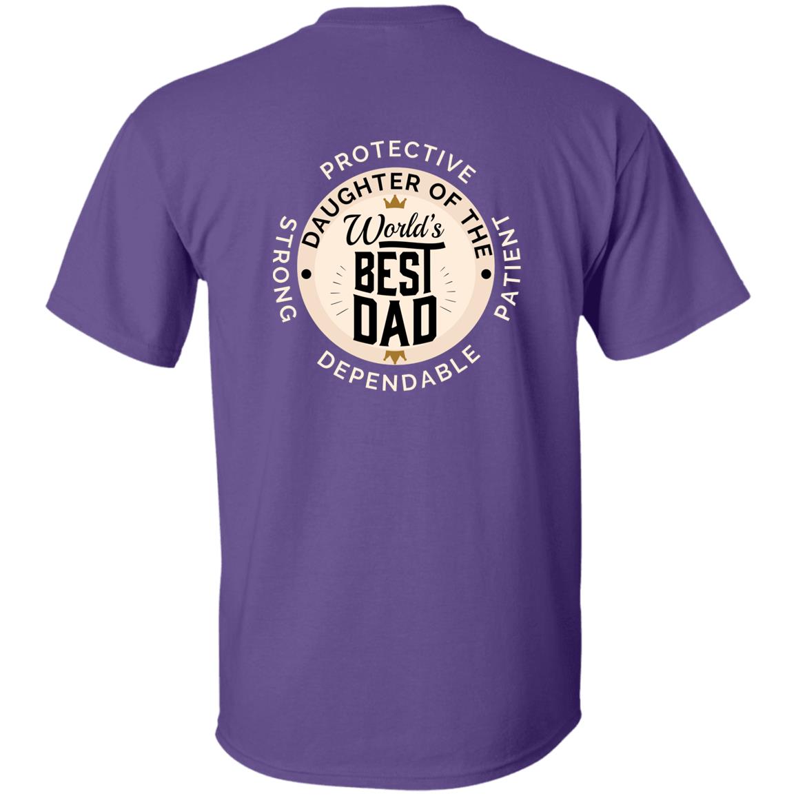 Daughter of World's Best Dad Crown Youth Apparel