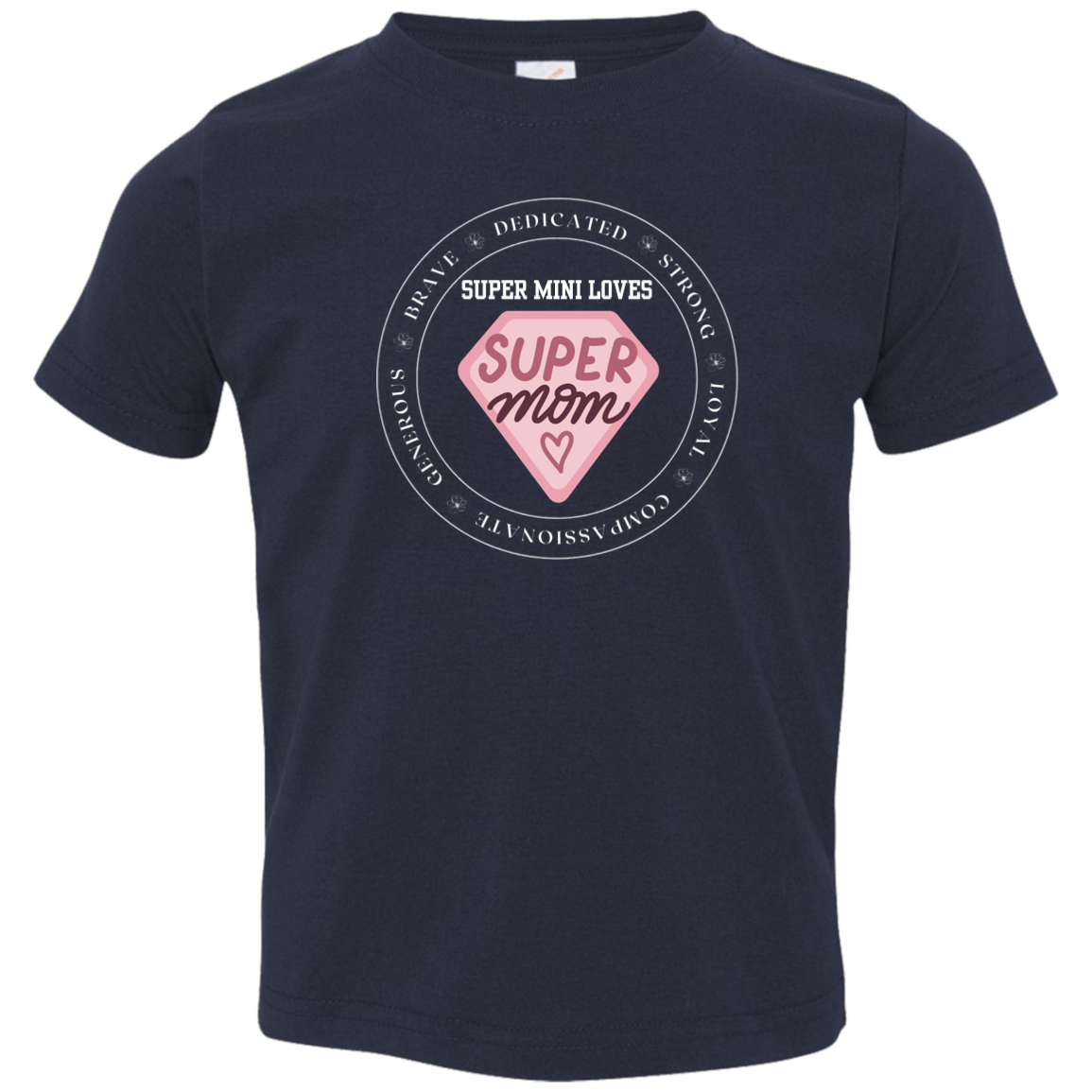 Supermom - mini Toddler Jersey T-Shirt