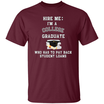 Hire Me College Graduate