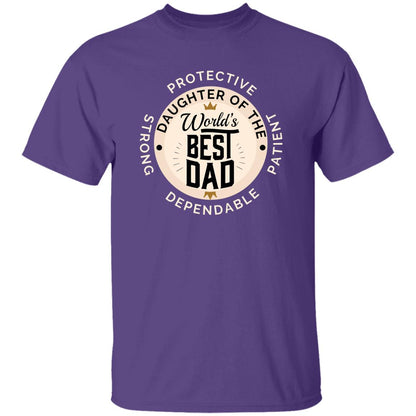 Daughter of World's Best Dad Crown Youth Apparel