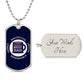 Luxury Military Chain Dog Tag - World's Best Dad Coffee Mug