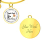 Thank You for Being My Maid of Honor Luxury Bangle
