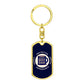 Graphic Dog Tag Keychain - World's Best Dad Coffee Mug