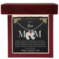 Engraved Baby Feet with Birthstone Necklace - New Mom