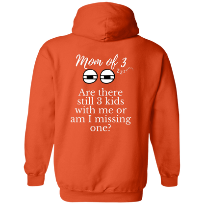 mom of 3 Hoodie