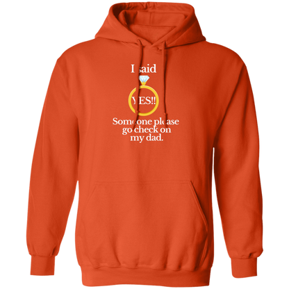 Yes check on dad black Hoodie