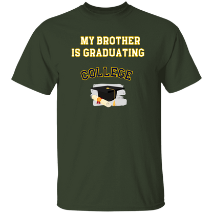 brother graduating college Youth 100% Cotton T-Shirt