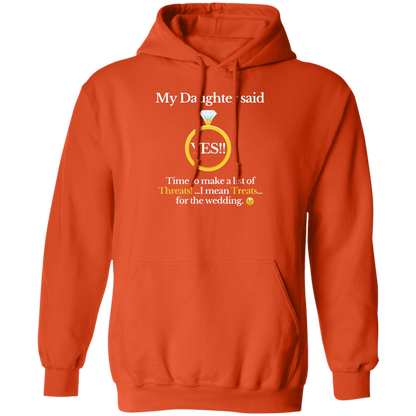 yes daughter dad black Hoodie