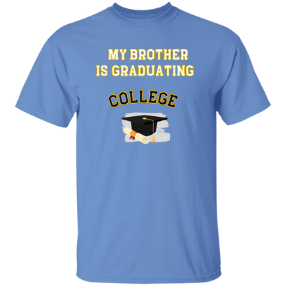 brother graduating college Youth 100% Cotton T-Shirt