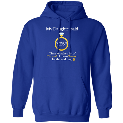 yes daughter dad black Hoodie