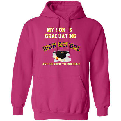 Son Graduating High School and Headed to College Hoodie