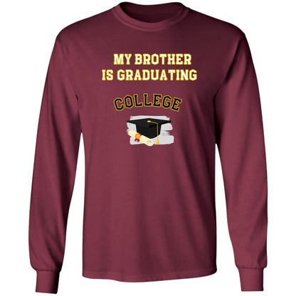 Brother Graduating College LS Ultra Cotton T-Shirt