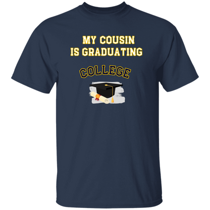 cousin graduating college Youth 100% Cotton T-Shirt