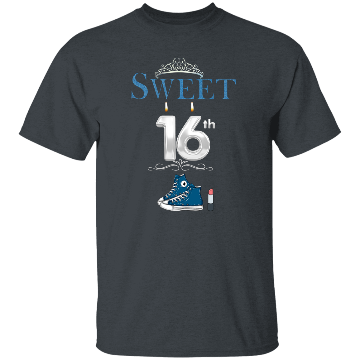 Sweet 16 Blue Sneakers T-Shirt