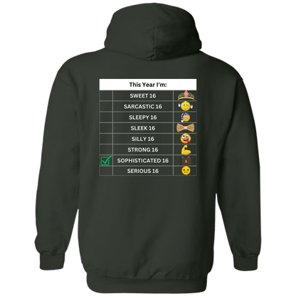 Sixteen Chart Sophisticated Hoodie