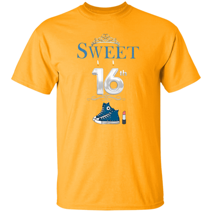 Sweet 16 Blue Sneakers T-Shirt