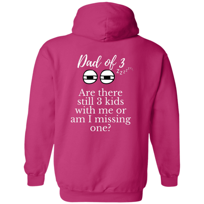 dad of 3 Hoodie