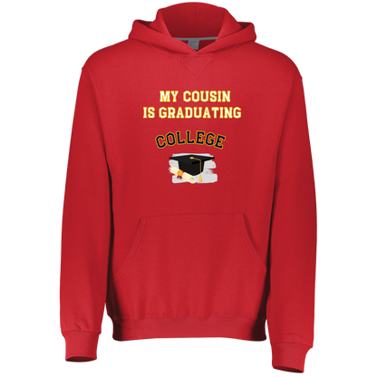 cousin graduating college Youth Dri-Power Fleece Hoodie