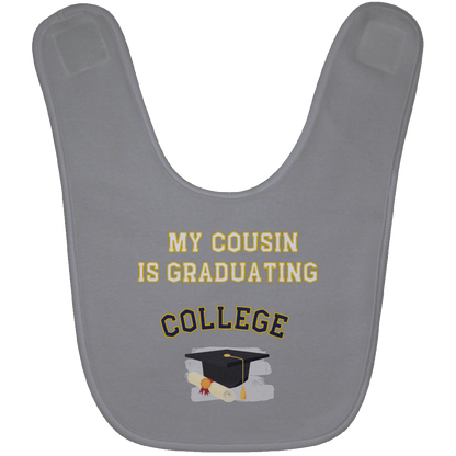 cousin graduating college Baby Bib