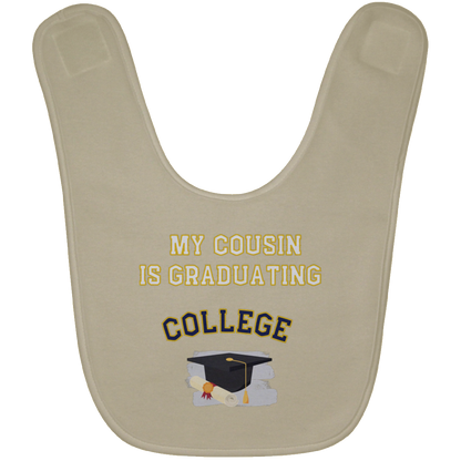 cousin graduating college Baby Bib