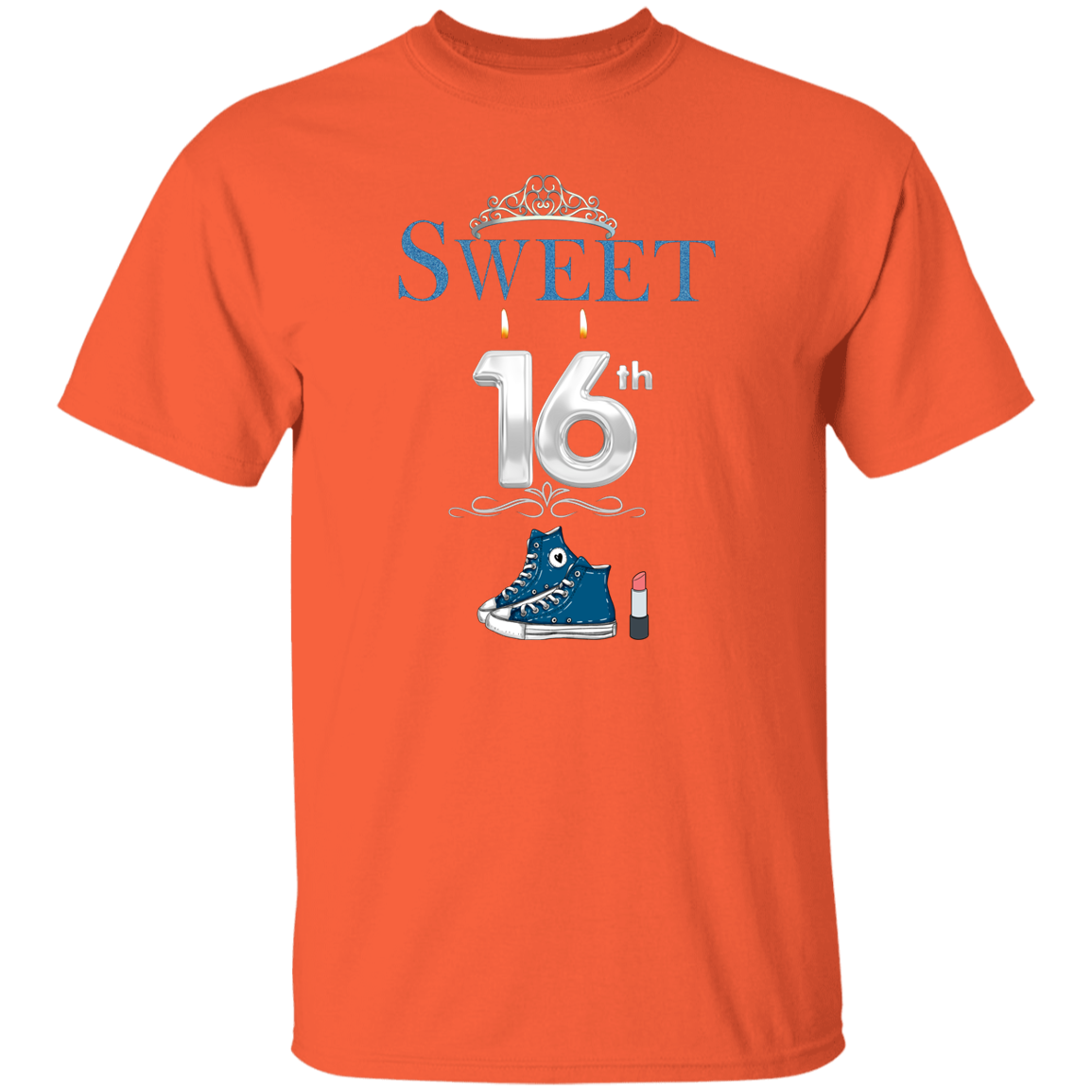 Sweet 16 Blue Sneakers T-Shirt