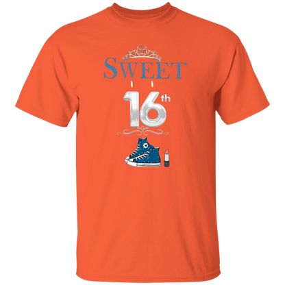 Sweet 16 Blue Sneakers T-Shirt