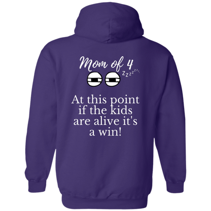 mom of 4 Hoodie