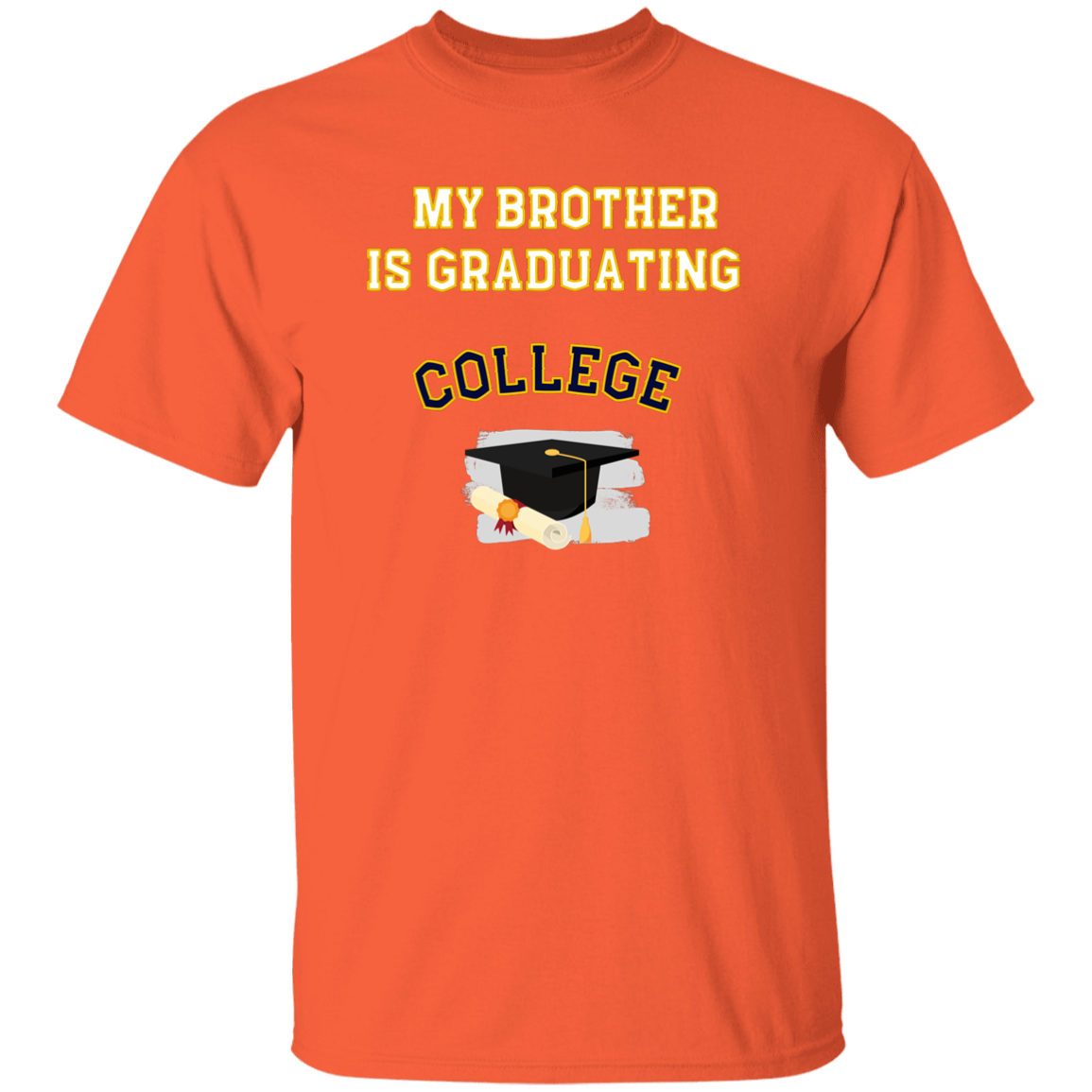 brother graduating college Youth 100% Cotton T-Shirt