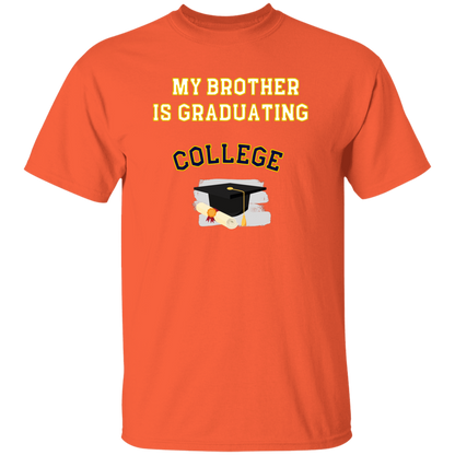 brother graduating college Youth 100% Cotton T-Shirt