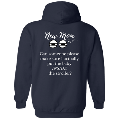 new mom baby in stroller Hoodie