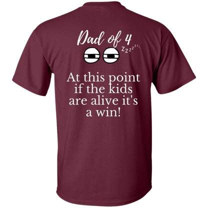 dad of 4 T-Shirt