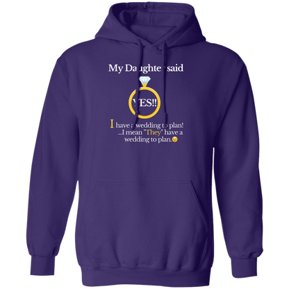 yes daughter mom black Hoodie