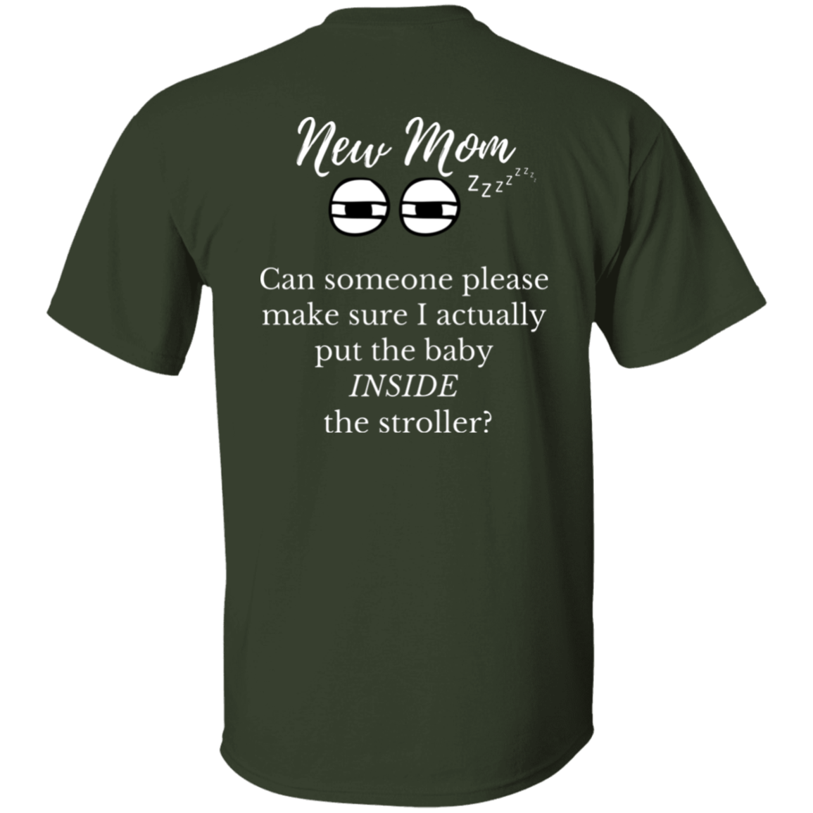 new mom baby in stroller T-Shirt