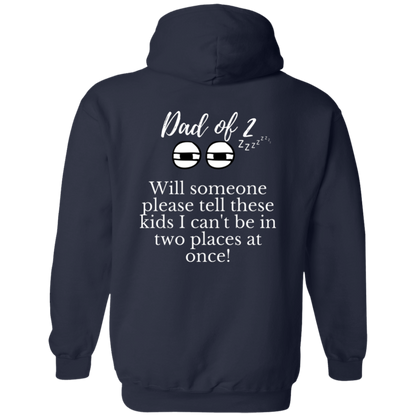 Dad of 2 Hoodie