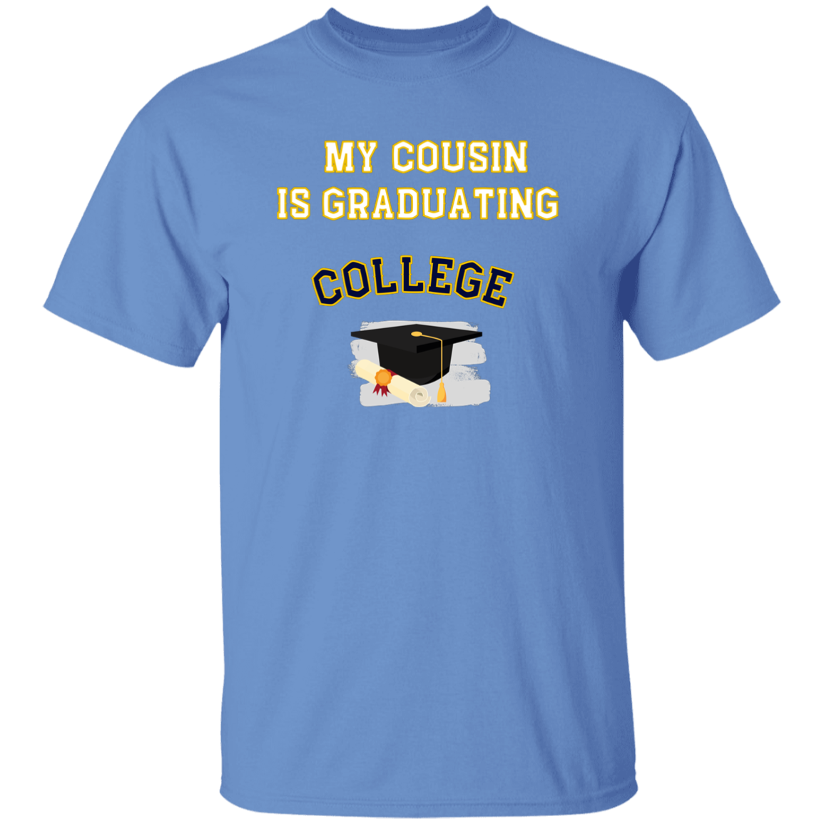 cousin graduating college Youth 100% Cotton T-Shirt