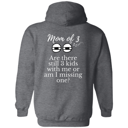 mom of 3 Hoodie