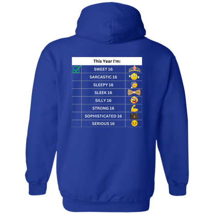 Sixteen Chart Sweet Hoodie